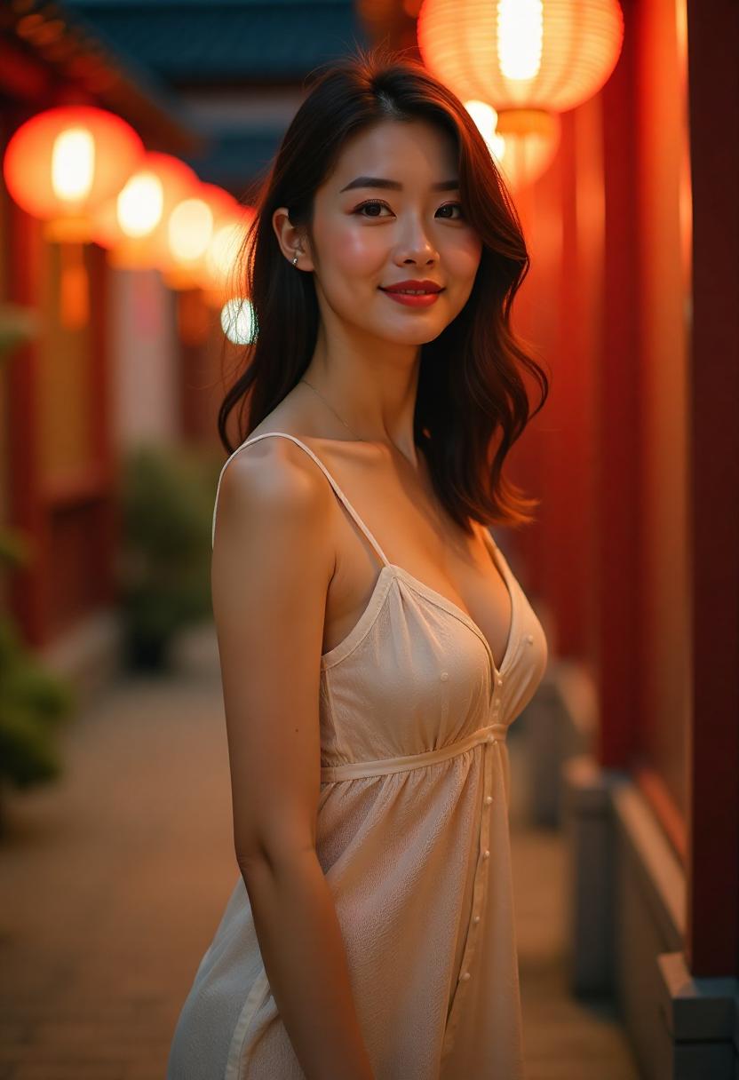 雨夜街道与窗边光线
